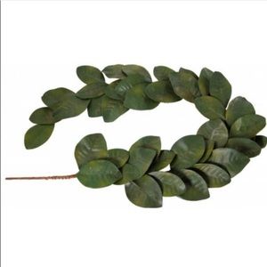 Green Leaf garland, 5 ft long. Great for making wreaths or simply as a garland